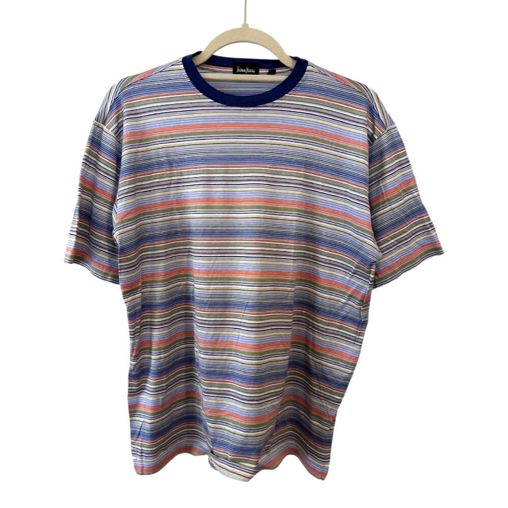 Vintage 90s Neiman Marcus Made in Italy 100% Cotton T-Shirt Small